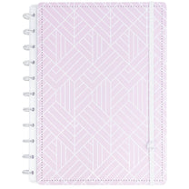 Caderno Inteligente Ice Pink G+ Linhas Brancas 140Fls CIGDP4015