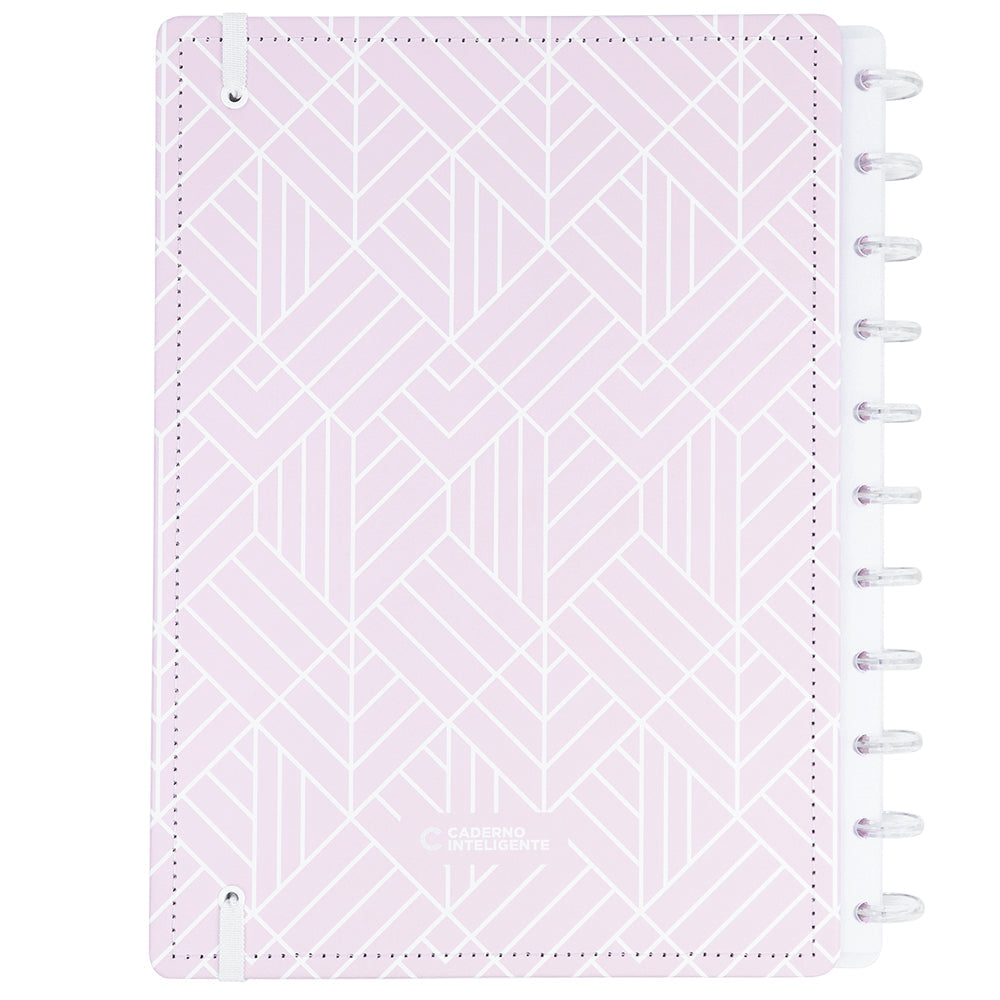 Caderno Inteligente Ice Pink G+ Linhas Brancas 140Fls CIGDP4015