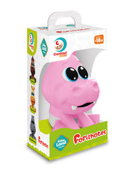 Baby Land Fofilhotes Hipopotamo Rosa 3095 - Cardoso

