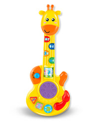 Brinquedo Baby Land Girafa Musical Guitarra 7103 - Cardoso
