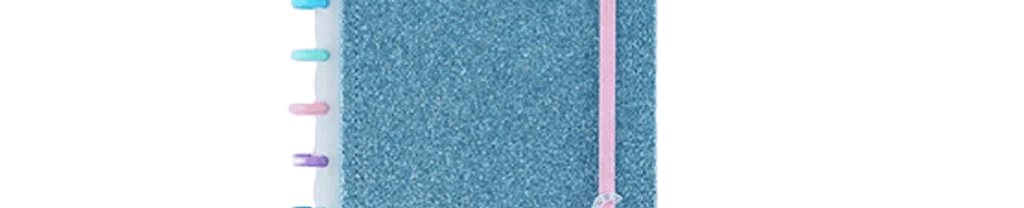 Caderno Inteligente A5 Lets Glitter Ocean Blue 80 Fls. CIA52131 - Novitate