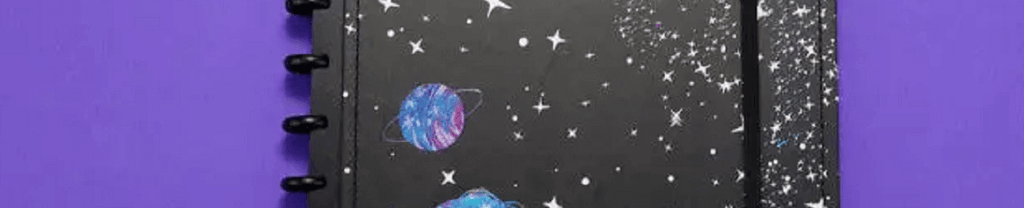 Caderno Inteligente Grande 80 Fls. By Gocase Poeira Das estrelas CIGD4096 - Novitate