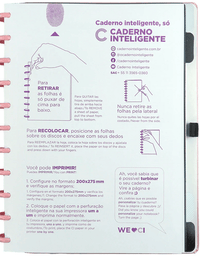 Caderno Inteligente Grande 80 Fls. 90g/m² Fairytale CIGD4105 - Novitate
