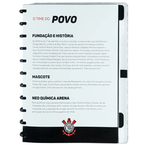 Caderno Inteligente Grande 80 Fls. Corinthians Fiel CIGD4152 - Novitate