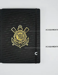 Caderno Inteligente Grande 80 Fls. Corinthians Fiel CIGD4152 - Novitate
