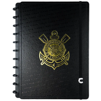 Caderno Inteligente Grande 80 Fls. Corinthians Fiel CIGD4152 - Novitate