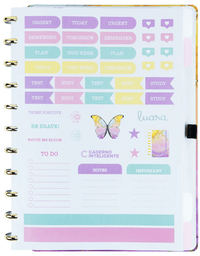 Caderno Inteligente Gde By Luara Aurora 80 Fls. CIGD4162 - Novitate
