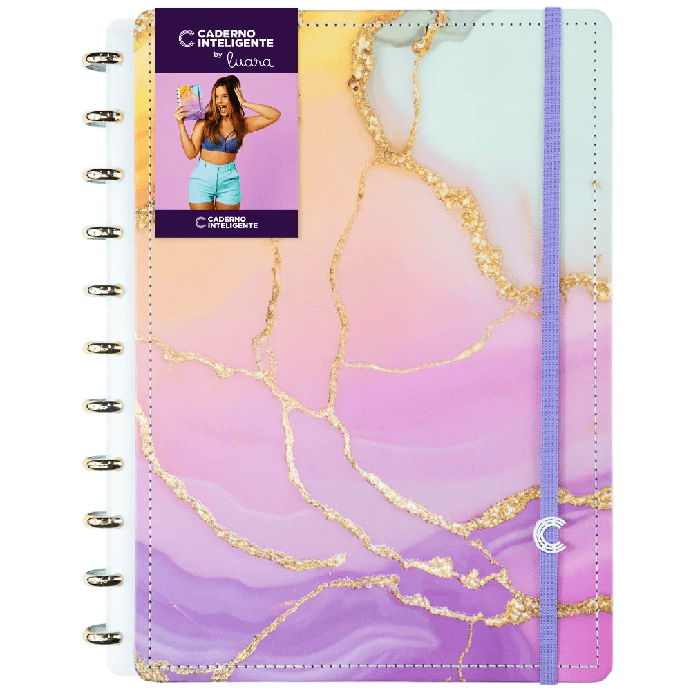 Caderno Inteligente Gde By Luara Aurora 80 Fls. CIGD4162 - Novitate