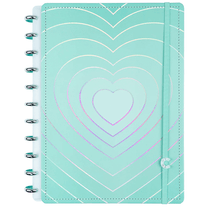 Caderno CI Turquoise Love Gde 80F CIGD4306 - Novitate