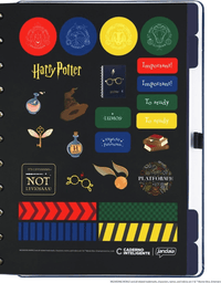 Caderno CI BY Harry Potter Azul Gde 80F CIGD4343 - Novitate
