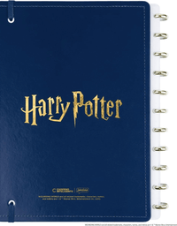 Caderno CI BY Harry Potter Azul Gde 80F CIGD4343 - Novitate
