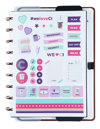 Caderno Inteligente Gde Mocha 80 Fls. CIGD4359 - Novitate
