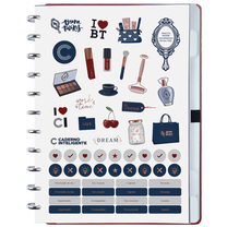 Caderno Inteligente Gde BT CHERRY 80 Fls. CIGD4380 - Novitate