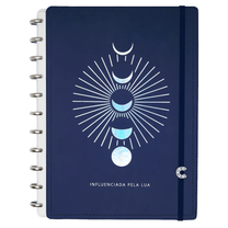 Caderno Inteligente Grande By Mica Rocha Influenciada pela Lua CIGD4414