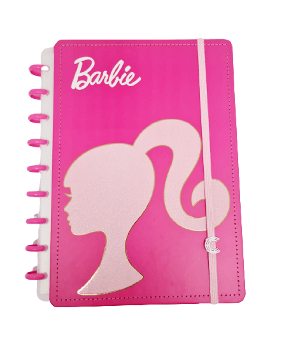 Caderno Inteligente Médio 80 Folhas Barbie CIMD3137 -  Novitate