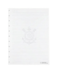 Refil Para Caderno Inteligente Corinthians 50 Fls. 90g/m² CIRG4047 - Novitate
