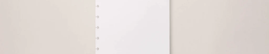 Refil Para Caderno Inteligente Liso Médio 50 Fls 90g/m² CIRM3001 - Novitate