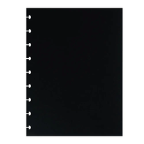 Refil Preto Liso Caderno Inteligente 10 Folhas 180 g/m² Médio CIRM3008 - NOVITATE
