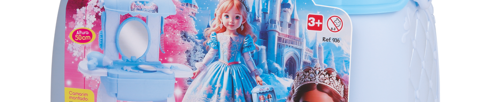 Bolsa Camarim Bag Beauty Princesa da Neve 936 - Bambola
