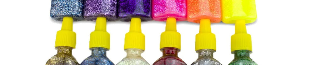 Cola Colorida 23gr c/ Gliter 12 Cores 02922 - Acrilex