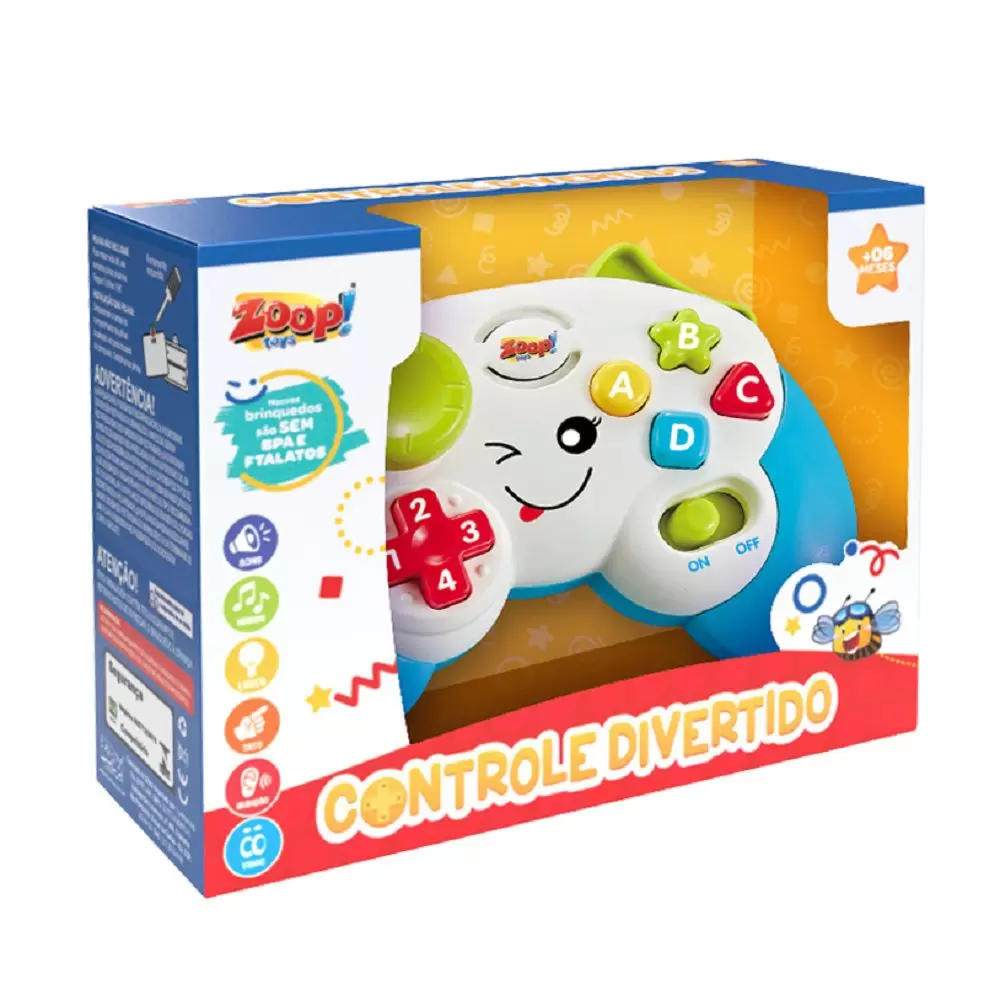 Controle Divertido ZP01029- Zoop Toys