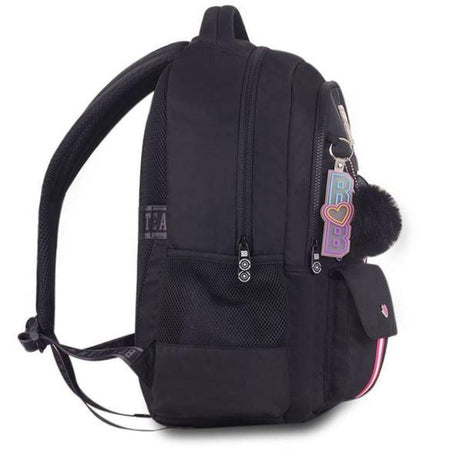 Mochila de Costas Nylon Bordado Rebecca Bonbon RB24548