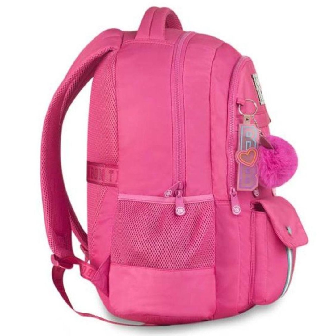 Mochila de Costas Nylon Bordado Rebecca Bonbon RB24548