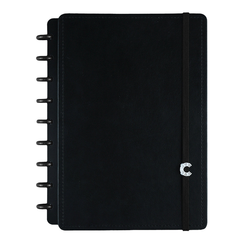 Disco+Elástico G para Caderno Inteligente 12 unid. 31mm Preto CI312002 - Novitate