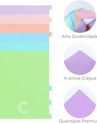 Divisória Para Caderno Inteligente Grande C/6 CIDG4007 - Novitate
