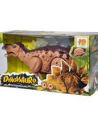 Dinossauro Estegossauro Cores Sortidas DMT4723 - DM Toys
