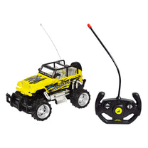 Carro Controle Remoto Jipe Champion Amarelo DMT5059 Dm Toys