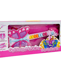 Guitarra Musical Infantil Borboleta DMT5380 - Dm Toys
