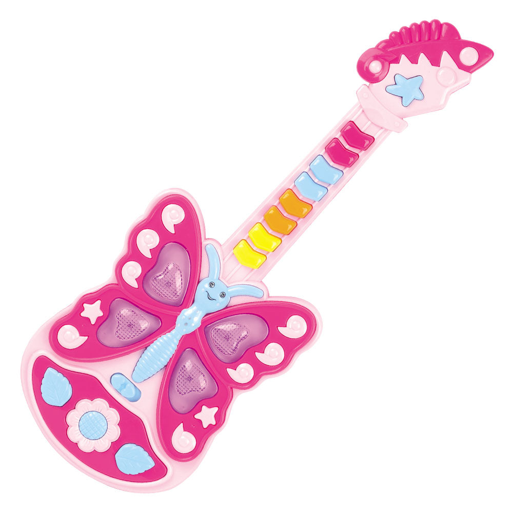 Guitarra Musical Infantil Borboleta DMT5380 - Dm Toys