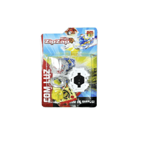 Pião Lançador Zip Zap Com Luz Cores Sortidas DMT5388 - DM Toys