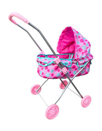 Carrinho P/ Boneca Passeio Divertido Berço DMT6501 - Dm Toys
