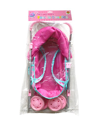 Carrinho P/ Boneca Passeio Divertido Berço DMT6501 - Dm Toys
