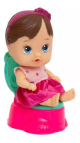 Boneca Little Dolls Faz Xixi Morena 8002 - Diver Toys
