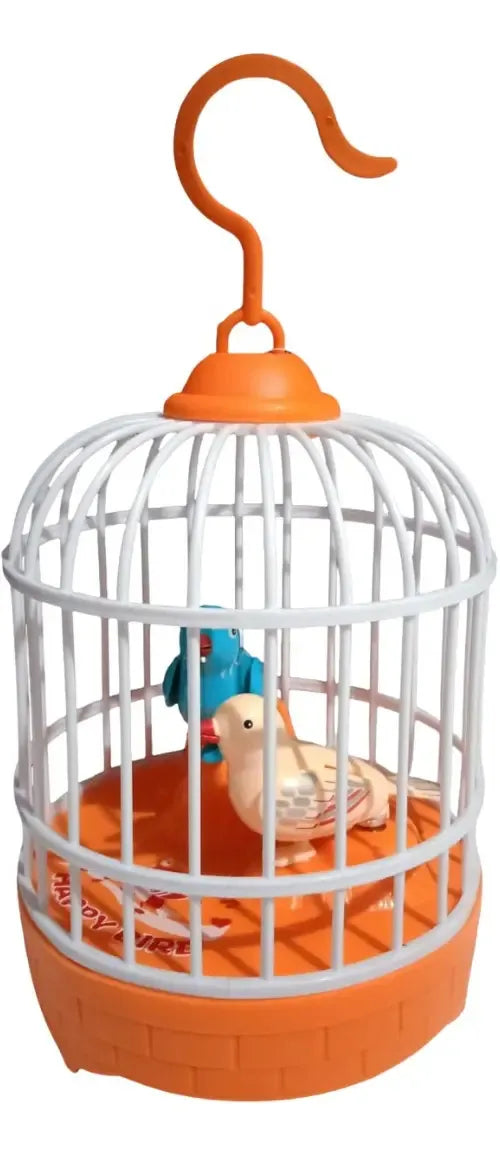 Brinquedo Mini Passarinho C/ Som Gaiola XPS-129 - Fênix