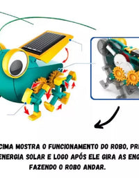 Brinquedo Educativo Steam Robo Solar Inseto 1158.7 - Xalingo
