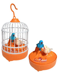 Brinquedo Mini Passarinho C/ Som Gaiola XPS-129 - Fênix
