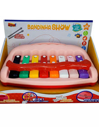 Xilofone e Piano Bandinha Show Rosa ZP01222 - Zoop Toys
