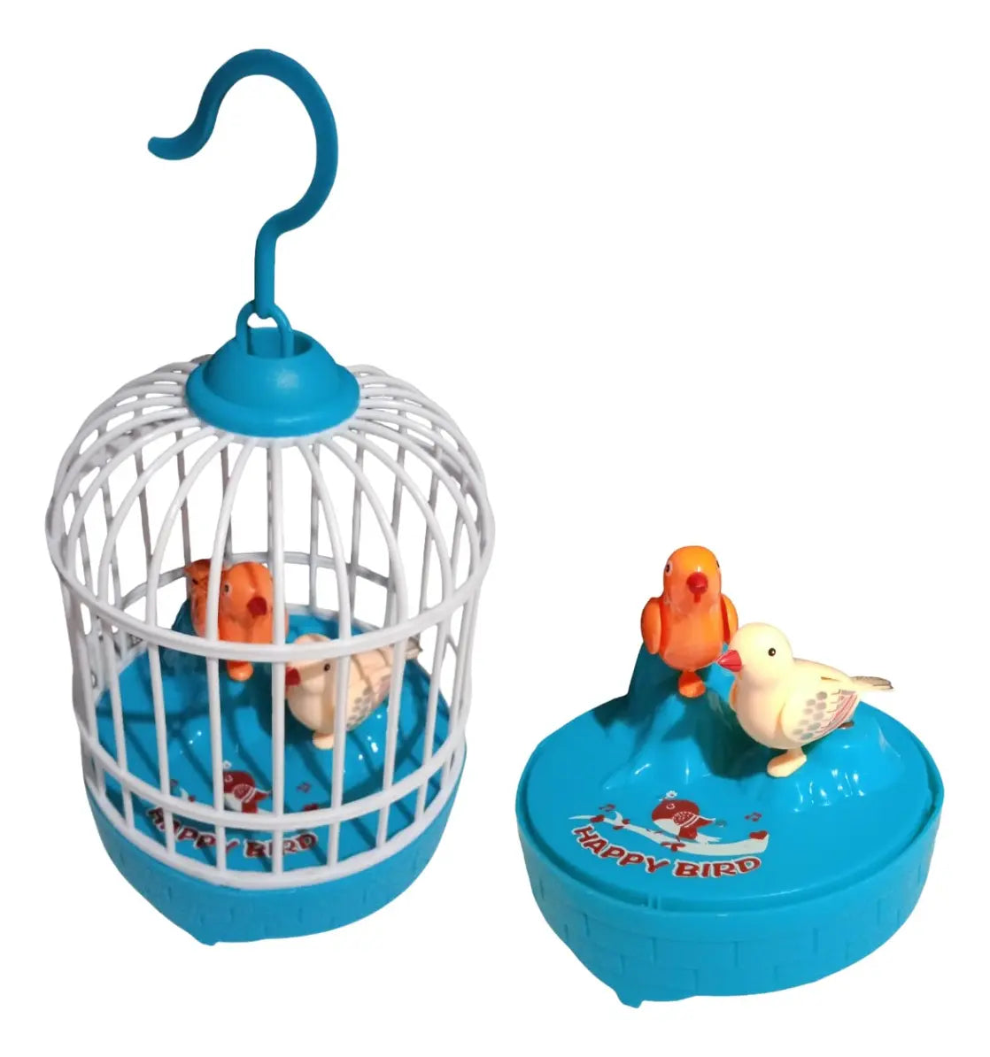 Brinquedo Mini Passarinho C/ Som Gaiola XPS-129 - Fênix