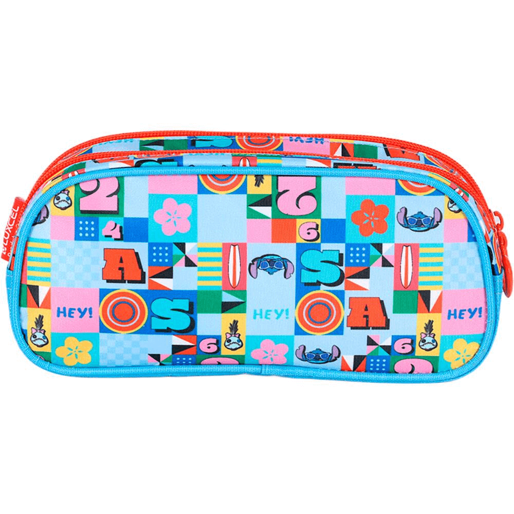 Estojo Duplo Stitch EI42394SC - Luxcel