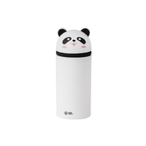 Estojo Estampado de Silicone Base Retrátil 1 Ziper Panda ET0842 - BRW
