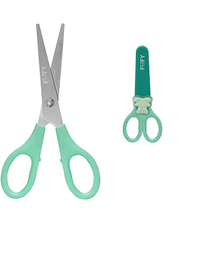 Tesoura Divertida Ursinho Friends Verde 14cm FF1701 - Fofy
