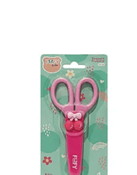 Tesoura Divertida Frutinha  Rosa 14cm FF1713 - Fofy
