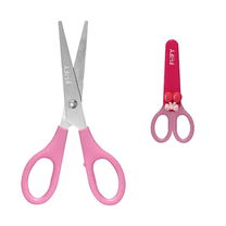 Tesoura Divertida Frutinha  Rosa 14cm FF1713 - Fofy