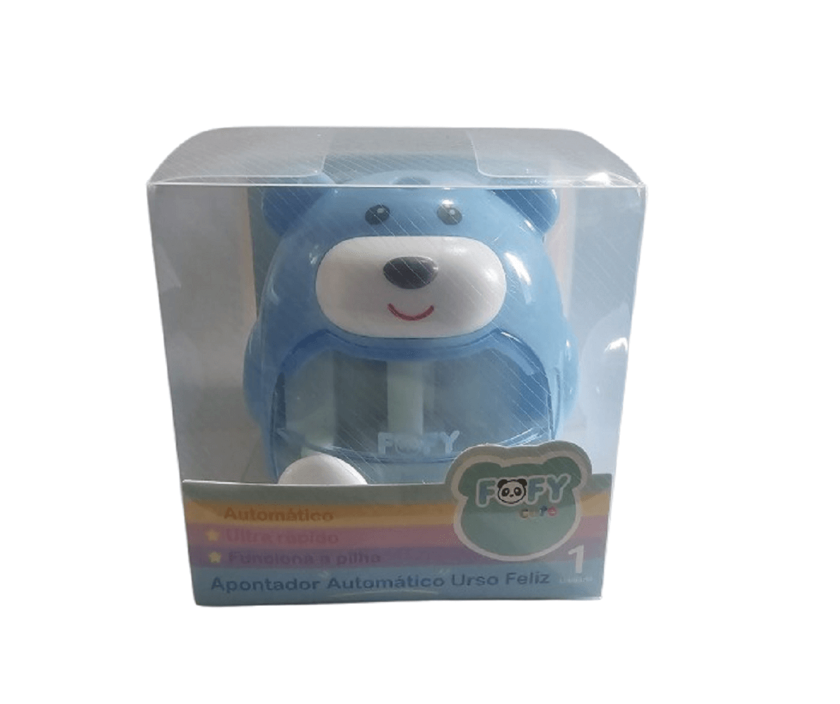 Apontador Automático Urso Feliz FF4006 - Fofy