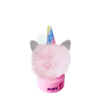 Apontador 1 Furo Unicórnio Pompom FF4008 - Fofy