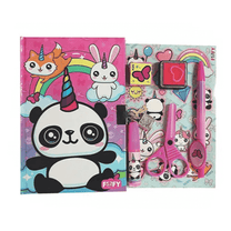 Kit Diário Pandinha com 8 Pças FF6008 - FOFY